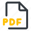 pdf, file, format, document, extension 