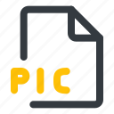 pic, file, format, document, extension