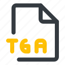 tga, file, format, document, extension
