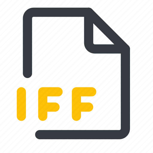 Iff, file, format, document, extension icon - Download on Iconfinder