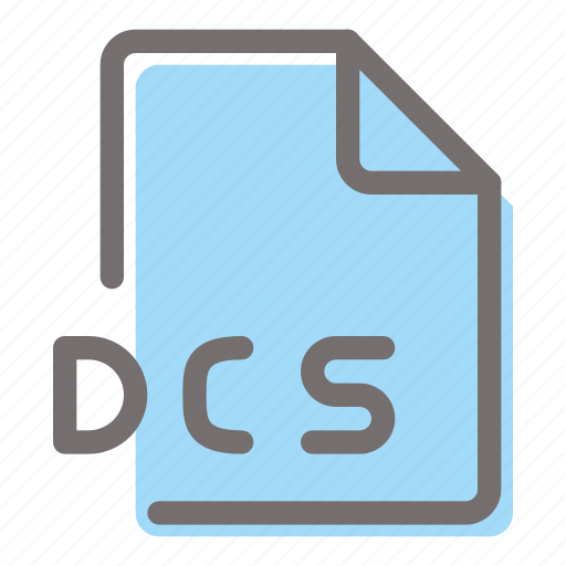 Dcs, file, format, document, extension icon - Download on Iconfinder