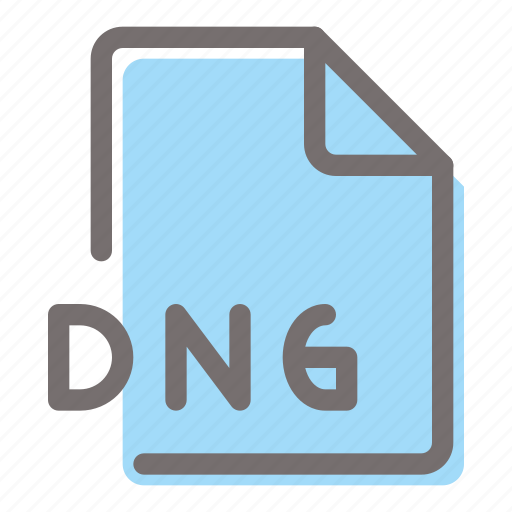 Dng, file, format, document, extension icon - Download on Iconfinder