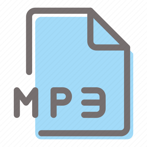 Mp3, file, format, document, folder icon - Download on Iconfinder