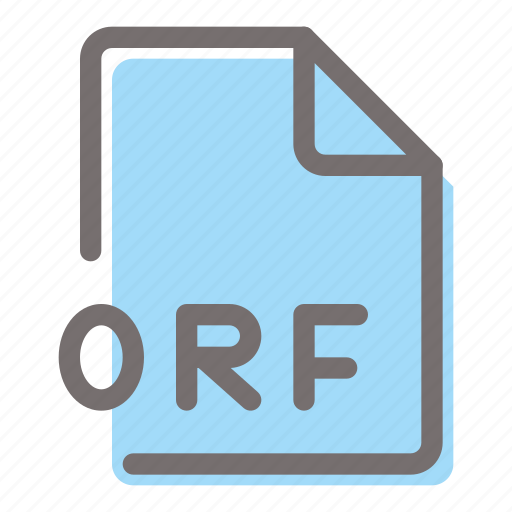 Orf, file, format, document, extension icon - Download on Iconfinder
