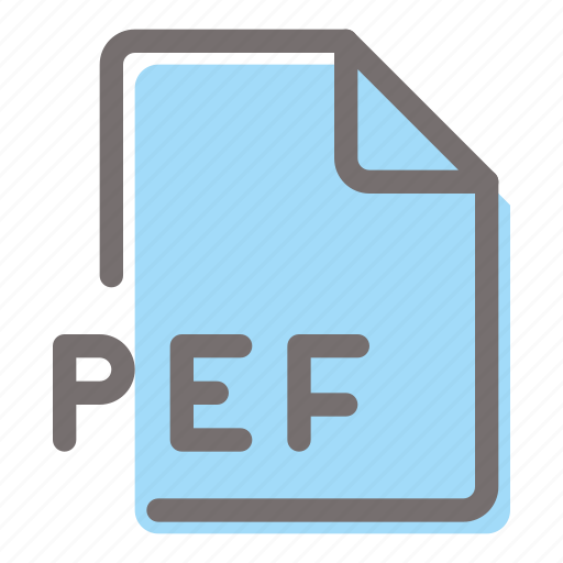 Pef, file, format, document, extension icon - Download on Iconfinder