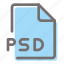 psd, file, format, document, extension 