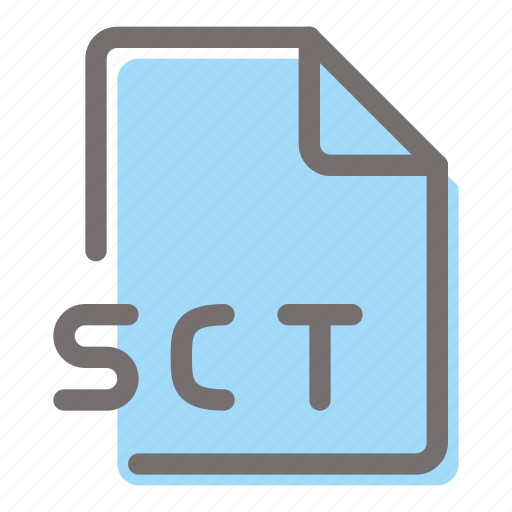 Sct, file, format, document, extension icon - Download on Iconfinder