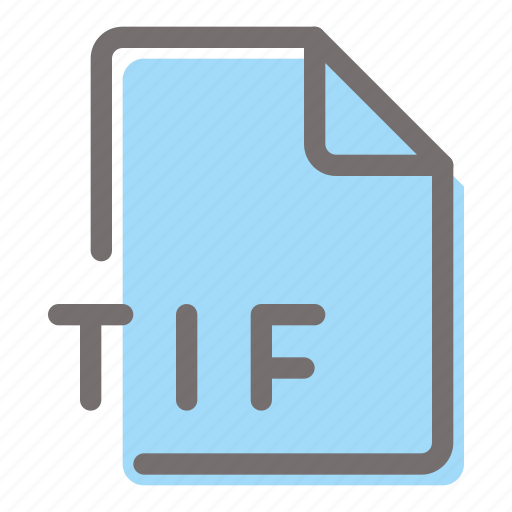 Tif, file, format, document, extension icon - Download on Iconfinder