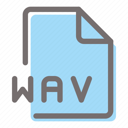 Wav, file, format, document, extension icon - Download on Iconfinder