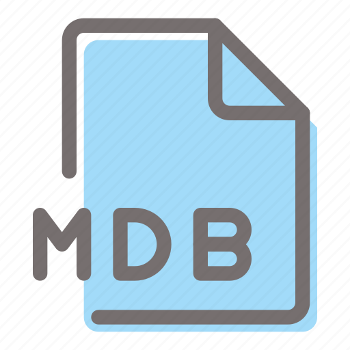 Mdb, file, format, document, extension icon - Download on Iconfinder
