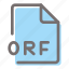 orf, file, format, document, extension 