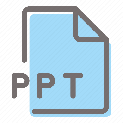 Ppt, file, format, document, extension icon - Download on Iconfinder