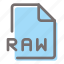 raw, file, format, document, extension 