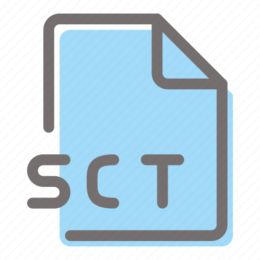 Sct, file, format, document, extension icon - Download on Iconfinder