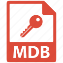document, extension, file, format, mdb