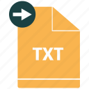 document, file, format, txt