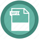 document, extension, file, format, mp3