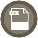 cad, document, extension, file, format