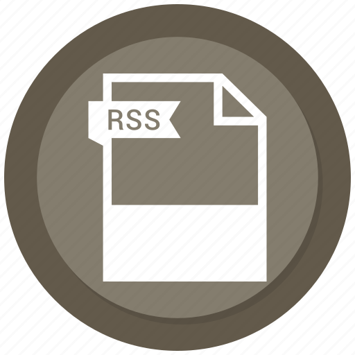 Document, extension, file, format, paper, rss icon - Download on Iconfinder