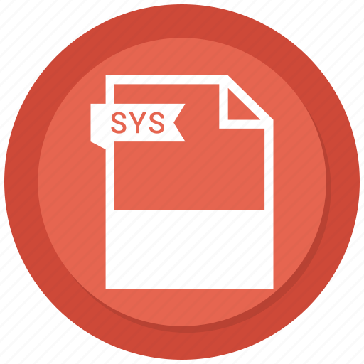 Document, extension, file, format, paper, sys icon - Download on Iconfinder