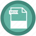 document, extension, file, format, mov, paper
