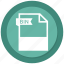 bin, document, extension, file, format, paper 