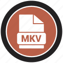 extension, file, file format, mkv