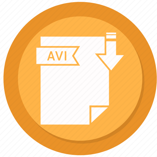 Avi, document, extension, folder, paper icon - Download on Iconfinder