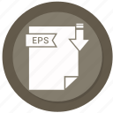 document, eps, extension, folder, paper