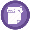 document, extension, folder, mpg, paper
