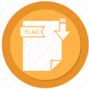 extensiom, file, file format, flac