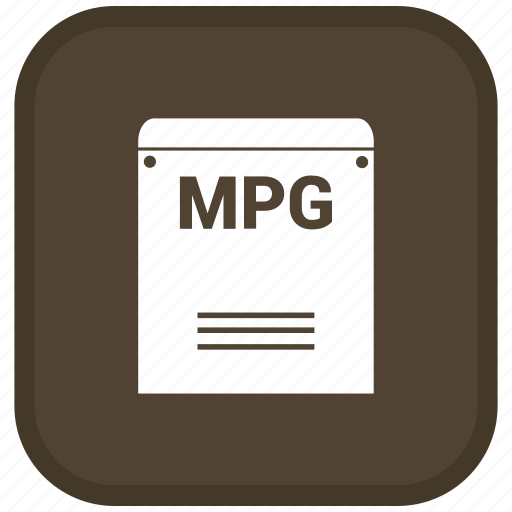 Extension, file, format, mpg icon - Download on Iconfinder