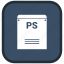 extension, file, format, ps 