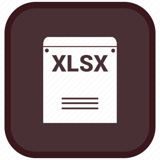 Extension, file, format, xlsx icon - Download on Iconfinder