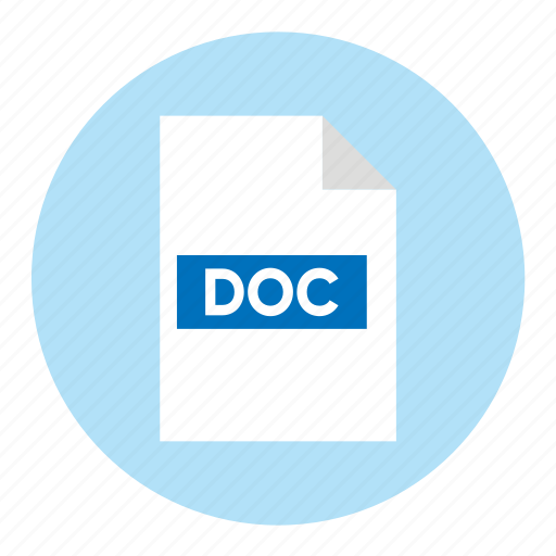 Doc, document, extension, file, filetype, format, type icon - Download on Iconfinder