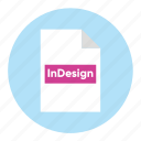 adobe, document, extension, file, format, in design, indesign