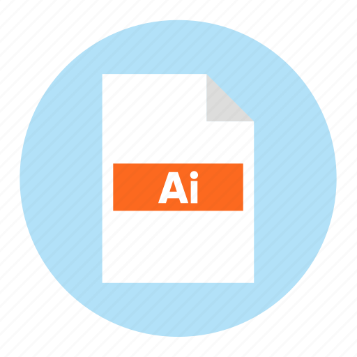 Ai file, document, extension, file, format, illustrator, type icon - Download on Iconfinder