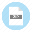 document, extension, file, filetype, format, type, zip