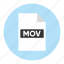 document, extension, file, filetype, format, mov, movie 