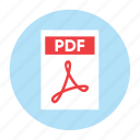 document, extension, file, filetype, format, pdf, type