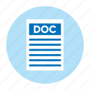 doc, document, extension, file, filetype, format, type