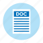 doc, document, extension, file, filetype, format, type 
