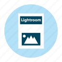 adobe, document, extension, file, format, lightroom, type