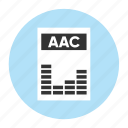 aac, document, extension, file, filetype, format, type