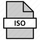 document, extension, file, filetype, format, iso, type