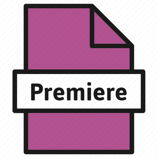 Adobe, document, extension, file, filetype, format, premiere icon - Download on Iconfinder