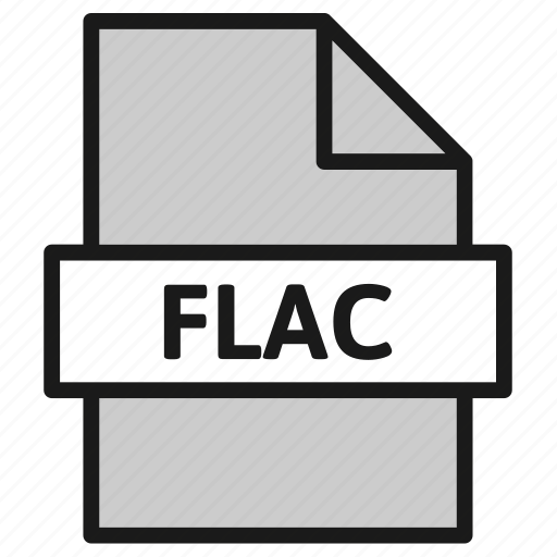 Document, extension, file, filetype, flac, format, type icon - Download on Iconfinder