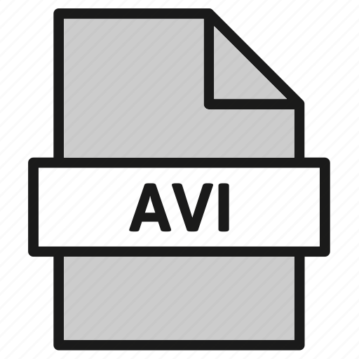 Avi, document, extension, file, filetype, format, type icon - Download on Iconfinder