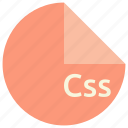 css, file, format, document, extension, stylesheet, web