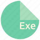 exe, file, format, executable, extension, windows